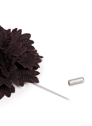 Detail View - Click To Enlarge - LANVIN - Flower tie pin