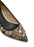 Detail View - Click To Enlarge - RENÉ CAOVILLA - Crystal embellished lace kitten heel pumps