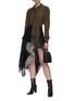 Figure View - Click To Enlarge - JW ANDERSON - Drape front blouse