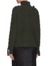 Back View - Click To Enlarge - JW ANDERSON - Cable detail turtleneck sweater
