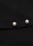 Detail View - Click To Enlarge - JW ANDERSON - 'Godet' belted flare hem long sleeve dress
