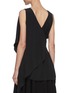 Back View - Click To Enlarge - JW ANDERSON - Chain belt drape sleeveless top