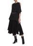 Figure View - Click To Enlarge - JW ANDERSON - Chain belt drape sleeveless top