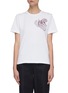 Main View - Click To Enlarge - JW ANDERSON - Logo embroidered T-shirt