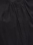 Detail View - Click To Enlarge - JW ANDERSON - Chain belt cape sleeve asymmetric hem dress