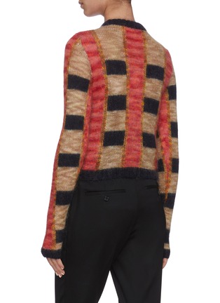 Back View - Click To Enlarge - JW ANDERSON - Slim fit cropped sweater