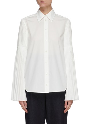 Main View - Click To Enlarge - JW ANDERSON - Pleat sleeve shirt