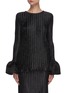 Main View - Click To Enlarge - JW ANDERSON - Bell sleeve texture top