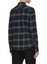 Back View - Click To Enlarge - DRIES VAN NOTEN - Check flannel shirt