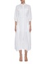 Main View - Click To Enlarge - GABRIELA HEARST - 'Woodward' belted shirtdress
