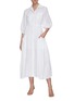 Figure View - Click To Enlarge - GABRIELA HEARST - 'Woodward' belted shirtdress