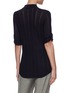 Back View - Click To Enlarge - GABRIELA HEARST - 'Rosaleen' cut out stripe shirt