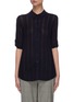 Main View - Click To Enlarge - GABRIELA HEARST - 'Rosaleen' cut out stripe shirt