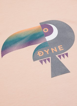  - DYNE - Toucan graphic print crewneck T-shirt