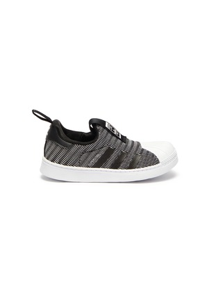 Main View - Click To Enlarge - ADIDAS - Superstar 360' mesh slip on toddler sneakers