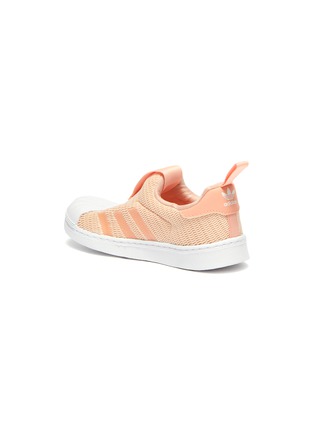 Detail View - Click To Enlarge - ADIDAS - Superstar 360' mesh slip on toddler sneakers
