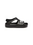 Main View - Click To Enlarge - ADIDAS - Adilette Play' contrast logo band toddler sandals
