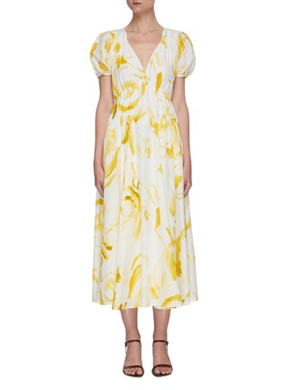 Main View - Click To Enlarge - CULT GAIA - 'Elise' floral print maxi dress
