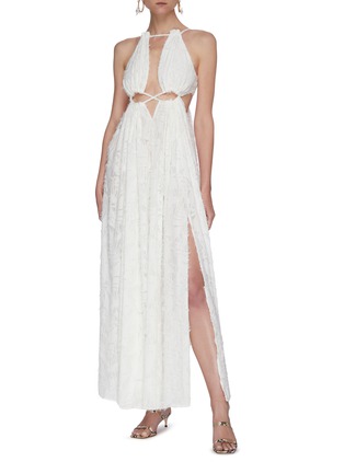 Figure View - Click To Enlarge - CULT GAIA - 'Thera' sleeveless cutout maxi dress