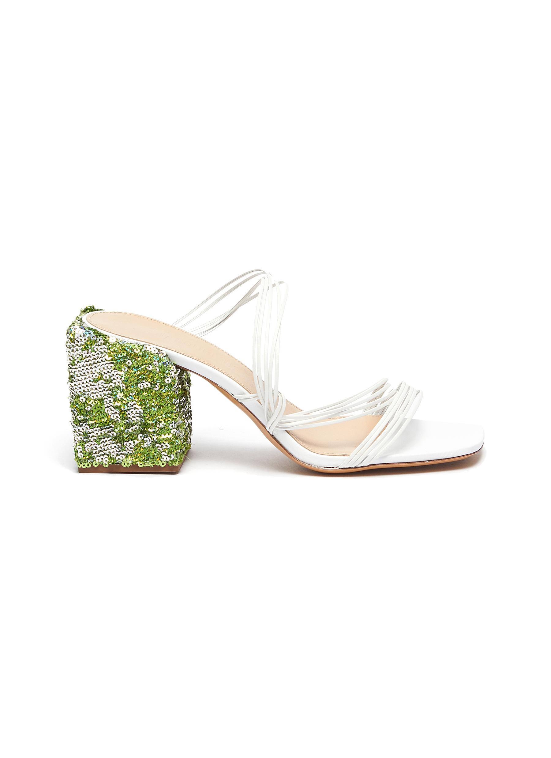 jacquemus white heels