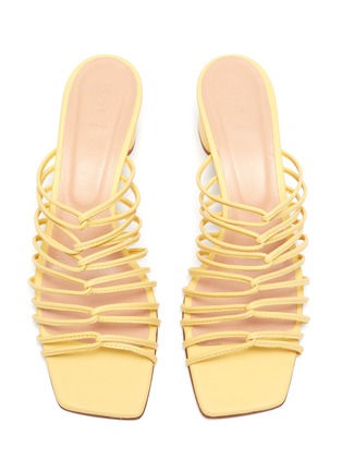 Detail View - Click To Enlarge - AEYDE - 'Pearl' multi-strap block heel sandals
