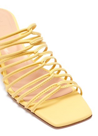 Detail View - Click To Enlarge - AEYDE - 'Pearl' multi-strap block heel sandals
