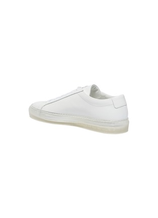  - COMMON PROJECTS - 'Original Achilles' clear sole low top lace up leather sneakers