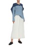 Figure View - Click To Enlarge - JW ANDERSON - Cape detail V neck rib knit sweater