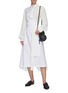 Figure View - Click To Enlarge - JW ANDERSON - Panel wrap detail shirt dress