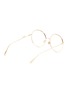 Figure View - Click To Enlarge - DIOR - Round metal frame optical glasses