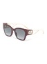 Main View - Click To Enlarge - DIOR - '30Montaigne1' square acetate frame sunglasses