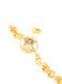Detail View - Click To Enlarge - NUMBERING - 18k gold plated chain earring