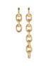 Main View - Click To Enlarge - NUMBERING - 18k gold plated chain earring