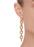 Figure View - Click To Enlarge - NUMBERING - 18k gold plated chain earring