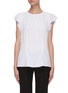 Main View - Click To Enlarge - ALTUZARRA - Namika pleated ruffle sleeve top