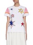 Main View - Click To Enlarge - MIRA MIKATI - Sheriff star embroidered T-shirt