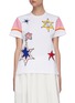 Main View - Click To Enlarge - MIRA MIKATI - Sheriff star embroidered T-shirt