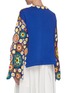 Back View - Click To Enlarge - MIRA MIKATI - Floral hand crochet asymmetric cardigan