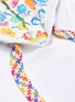  - MIRA MIKATI - Rainbow floral print hoodie