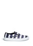 Main View - Click To Enlarge - MOTHER OF PEARL - 'A Achilles' bloom print satin leather trim slip-ons