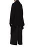 Back View - Click To Enlarge - THE ROW - Asu' tassel detail wool cape
