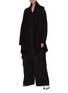 Figure View - Click To Enlarge - THE ROW - Asu' tassel detail wool cape