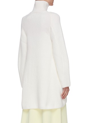 Back View - Click To Enlarge - THE ROW - 'Azura' rib knit turtleneck top