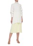 Figure View - Click To Enlarge - THE ROW - 'Araceli' high waist midi skirt