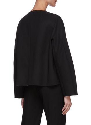 Back View - Click To Enlarge - THE ROW - 'Linda' bell sleeve top