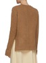 Back View - Click To Enlarge - THE ROW - 'ANNEGRET' Slit Side Outline Crewneck Sweater