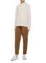 Figure View - Click To Enlarge - THE ROW - AMABEL' RAISE SEAM CASHMERE BLEND PANTS