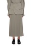 Main View - Click To Enlarge - THE KEIJI - Blazer panel pleated skirt