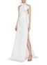 Figure View - Click To Enlarge - MATICEVSKI - 'Acceptance' one-shoulder gown