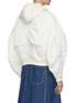 Back View - Click To Enlarge - TOGA ARCHIVES - Panelled hood neck tie puff blouson